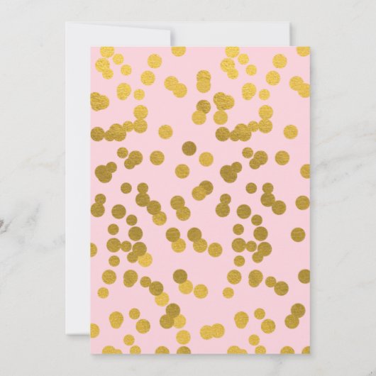 トゥチュキュートバレリーナバレエ動物誕生日パーティー 招待状 (裏面)