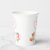 トゥチュキュートバレリーナバレエ動物誕生日パーティー 紙コップ (右)