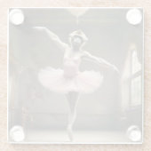 「トゥチュリフィック！ギボンの優雅なピルエット» ガラスコースター (裏面)