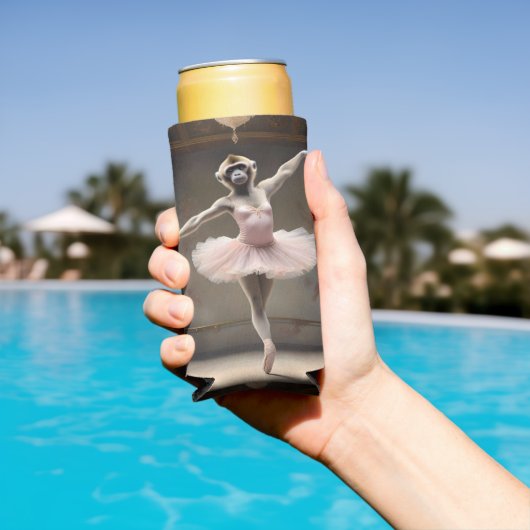 「トゥチュリフィック！ギボンの優雅なピルエット» スリム缶クーラー (インサイチュ プール)