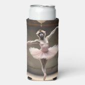 「トゥチュリフィック！ギボンの優雅なピルエット» スリム缶クーラー (Seltzer正面)