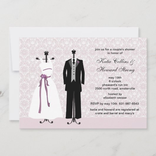 トゥックスアンドガウン招待状 招待状 (正面)