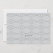 トゥックスアンドガウン招待状 招待状 (裏面)