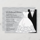 トゥックスアンドガウン招待状 招待状 (正面/裏面)