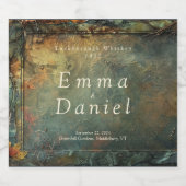 トゥックボローウイスキー結婚ズ リキュールボトルラベル (シングルラベル)