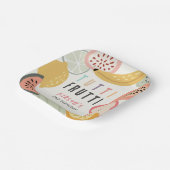 トゥッティカラフルフルーツセカンドバースデー ペーパープレート (傾斜あり)