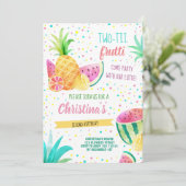 トゥッティフルッティガール2ndバースデートロピカルサマー 招待状 (スタンド正面)