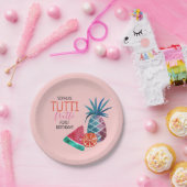 トゥッティフルッティチャイルドズバースデーパーティー ペーパープレート (パーティー)