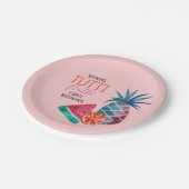 トゥッティフルッティチャイルドズバースデーパーティー ペーパープレート (アングル)