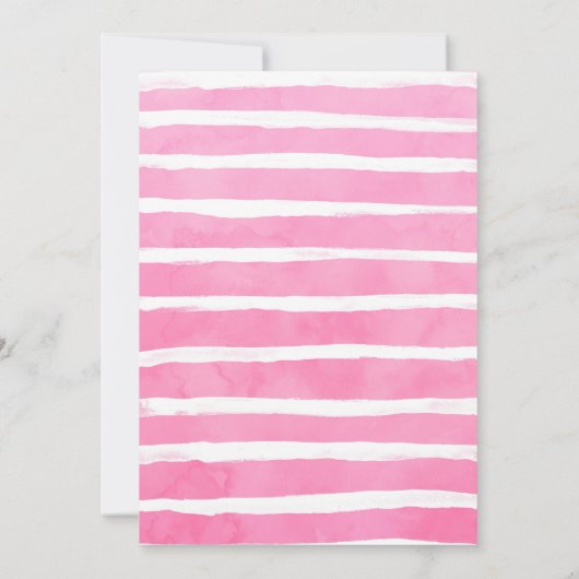 トゥッティフルッティフォーウッティ4th誕生日招待状 招待状 (裏面)