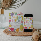 トゥッティフルッティ2回目の誕生日パーティー 招待状