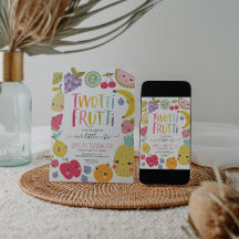 トゥッティフルッティ2回目の誕生日パーティー