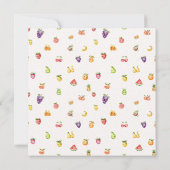 トゥッティフルッティ フルーツ テーマ ありがとうカード サンキューカード (裏面)