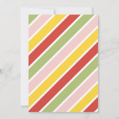 トゥッティフルーティおもしろいセカンドバースデーパーティー 招待状 (裏面)