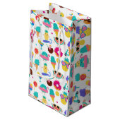 トゥッティフルーティサマーフルーツアイスクリームトリートパーティー スモールペーパーバッグ (裏面アングル)