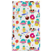 トゥッティフルーティサマーフルーツアイスクリームトリートパーティー スモールペーパーバッグ (正面)