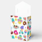 トゥッティフルーティサマーフルーツアイスクリームトリートパーティー フェイバーボックス (オープン)