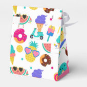 トゥッティフルーティサマーフルーツアイスクリームトリートパーティー フェイバーボックス (裏面サイド)