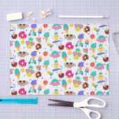 トゥッティフルーティサマーフルーツアイスクリームトリートパーティー 薄葉紙 (クラフト)