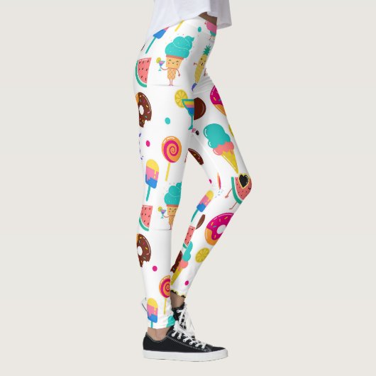 トゥッティフルーティサマーフルーツアイスクリームトリート レギンス (右)