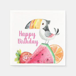 トゥッティフルーティナプキンス スタンダードカクテルナプキン