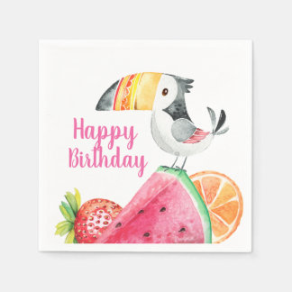 トゥッティフルーティナプキンス スタンダードカクテルナプキン