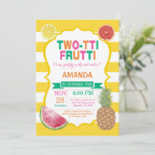 トゥッティフルーティバースデーパーティー招待2日目 招待状 (スタンド正面)