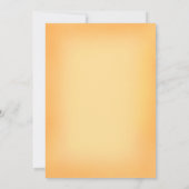 トゥッティフルーティフルーツ誕生日イエロー 招待状 (裏面)