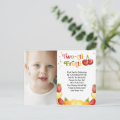 トゥッティフルーティフルーティセカンド誕生日サンキュー ポストカード (スタンド正面)