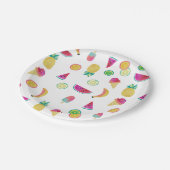トゥッティフルーティ紙プレート ペーパープレート (アングル)