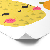 トゥッティフルーティ誕生日ウェルカムポスター ポスター (角)