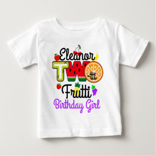 トゥッティフルーティ誕生日ガール チュティフルーティ ベビーTシャツ