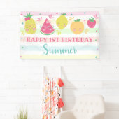 トゥッティフルーティ誕生日バナースウィートワン 横断幕 (インサイチュ)