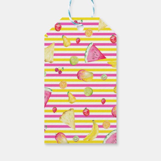 トゥッティフルーティ誕生日 ギフトタグ (裏面)