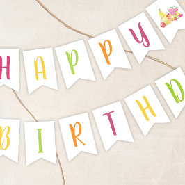 トゥッティフルーティ バンティングフラッグ