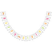 トゥッティフルーティ バンティングフラッグ (全)