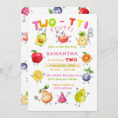 トゥッティーフルッティ バースデーパーティー テンプレート (正面/裏面)