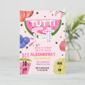 トゥッティ・フルッティ・フルーツ　1位　3位　4位　6位　7位　8位　9位 招待状 (スタンド正面)