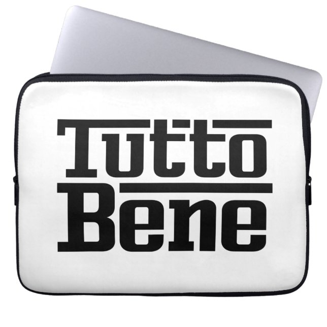 トゥットベン ラップトップスリーブ (正面)