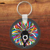 トゥツエレガント(バレエダンサー)キーチェーン キーホルダー (正面)