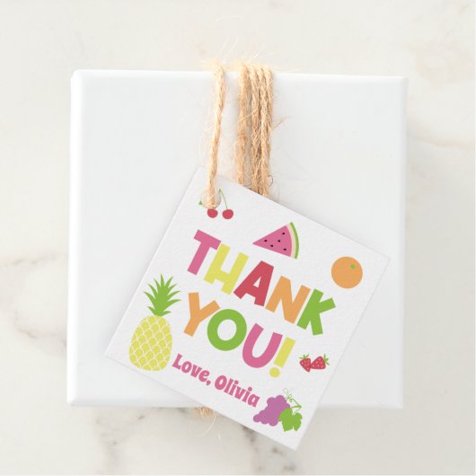 トゥティカラフルフロッティ写真誕生日ありがとう フェイバータグ (インサイチュ)