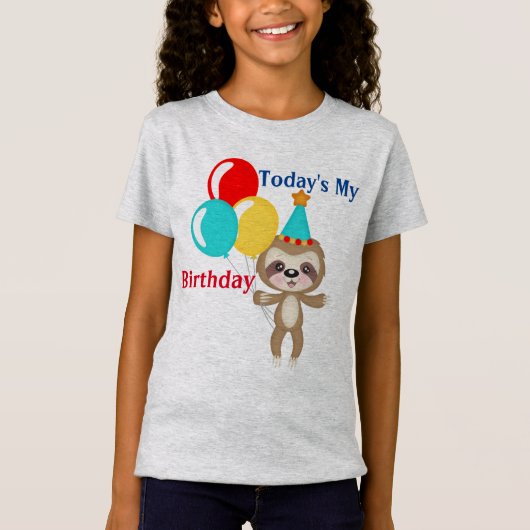 トゥデイズマイ誕生日スロット Tシャツ (正面)