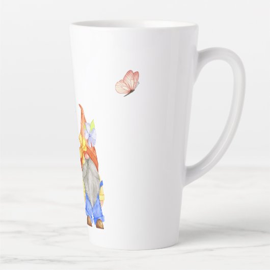 トゥデイヴィルマジカル格言おもしろいカラフルトールラテM カフェラテマグ (右)