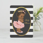 トゥトゥキュートエスニックプリンセス白黒 招待状 (スタンド正面)