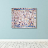 トゥニスまたはレパントの戦い キャンバスプリント (インサイチュ (ウッドフロア))