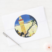 トゥニス・ロリエントオポルトドゥマルセイユ ラウンドシール (封筒)