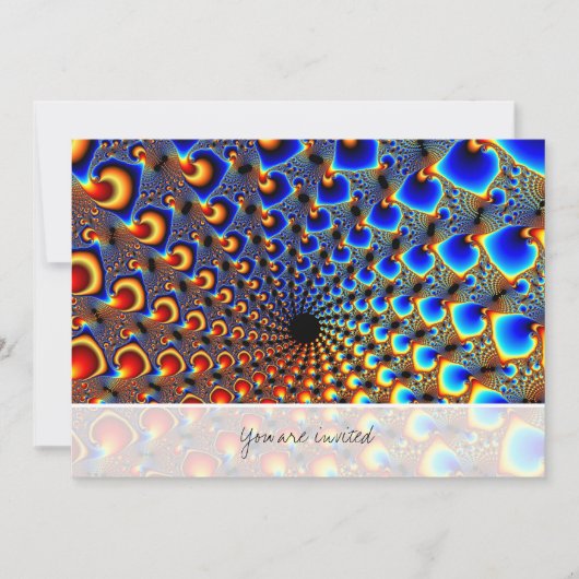 トゥネル 招待状 (正面)