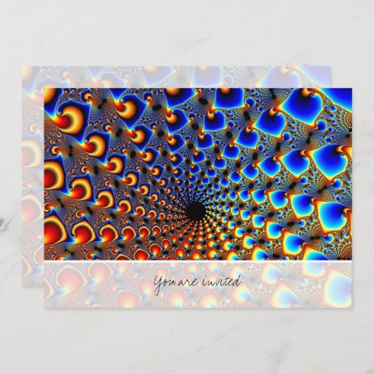 トゥネル 招待状 (正面/裏面)