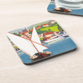 トゥノンレバンフランスのトラベルヨーロッパ コースター (左側)