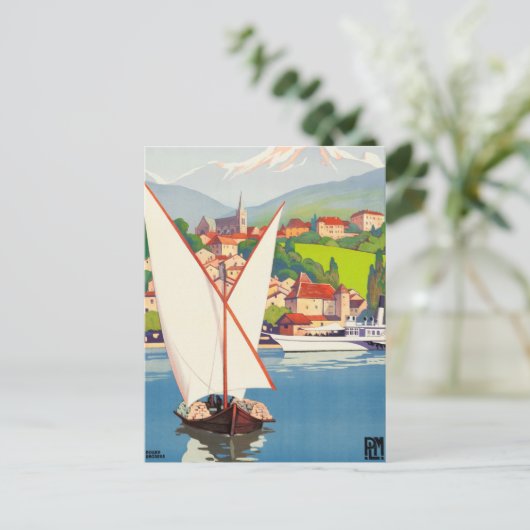 トゥノンレバンフランスのトラベルヨーロッパ ポストカード (スタンド正面)